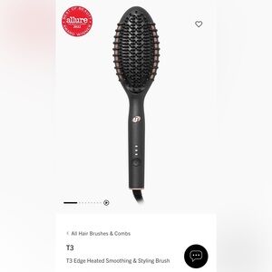 T3 Graphite and Rose Gold Hair Styling Brush